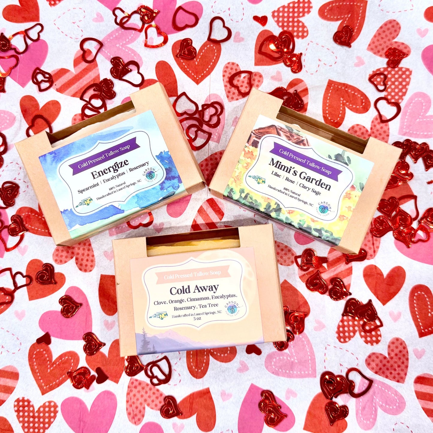 Tallow Soap Trio